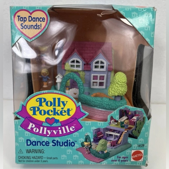 Polly Pocket Danse House – Maison De Poupée Vintage D’occasion, Univers Polly Pocket